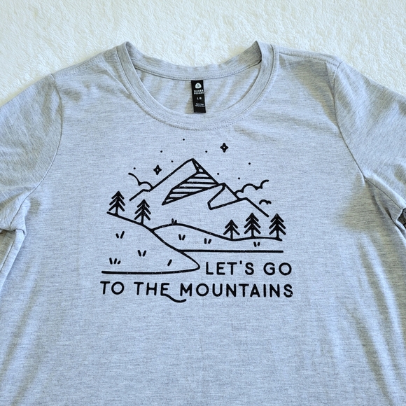 Sierra Designs "Let's Go To The Mountains"⛰️ Graphic Tee👕 - NWT - Picture 8 of 12